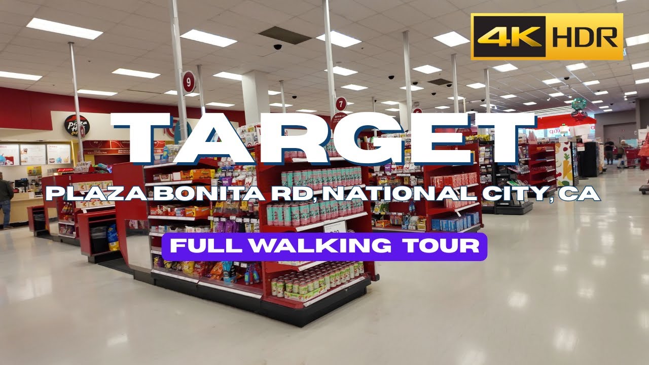 [4K] Target Plaza Bonita | Full Store Walkthrough & Shopping Experience | National City, CA