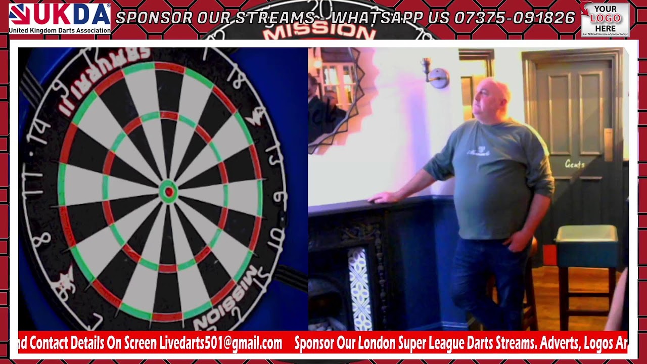 LIVE DARTS | WELLING A Vs COLLIER ROW LONDON SUPER LEAGUE