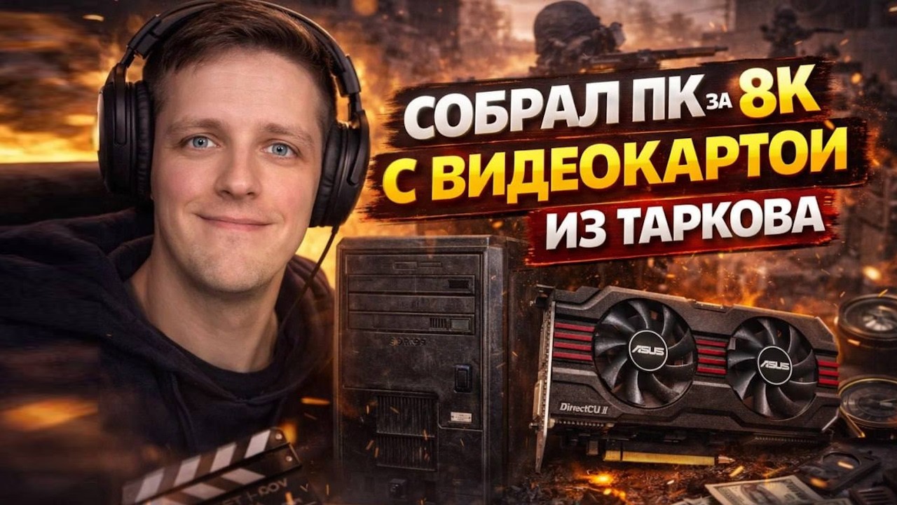 Сборка игрового компа за 8000 рублей? Это возможно? 