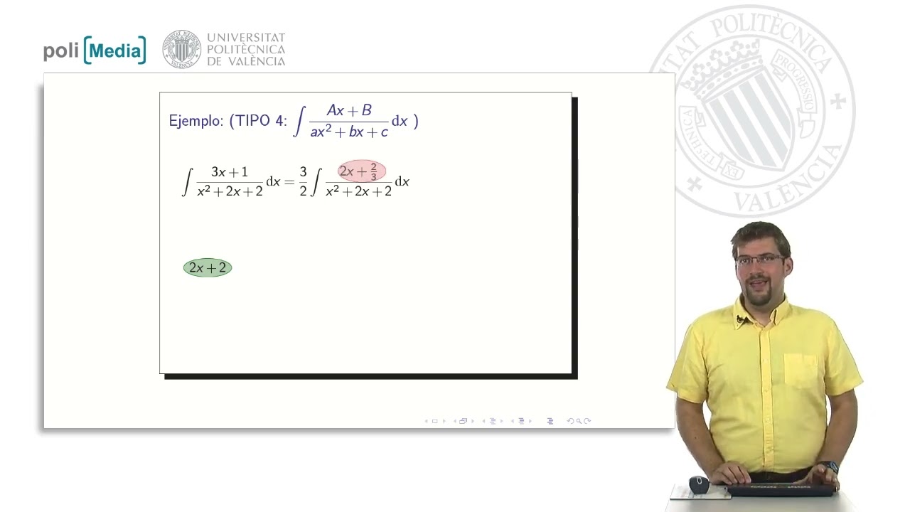 Primitives of rational functions II | 12/20 | UPV