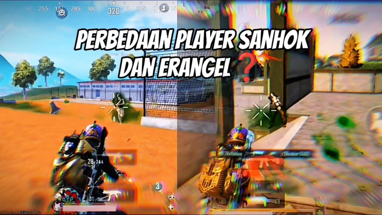 TES PERBEDAAN PLAYER SANHOK DAN ERANGEL‼️ KERAS MANA NIHH❓#pubgmobile