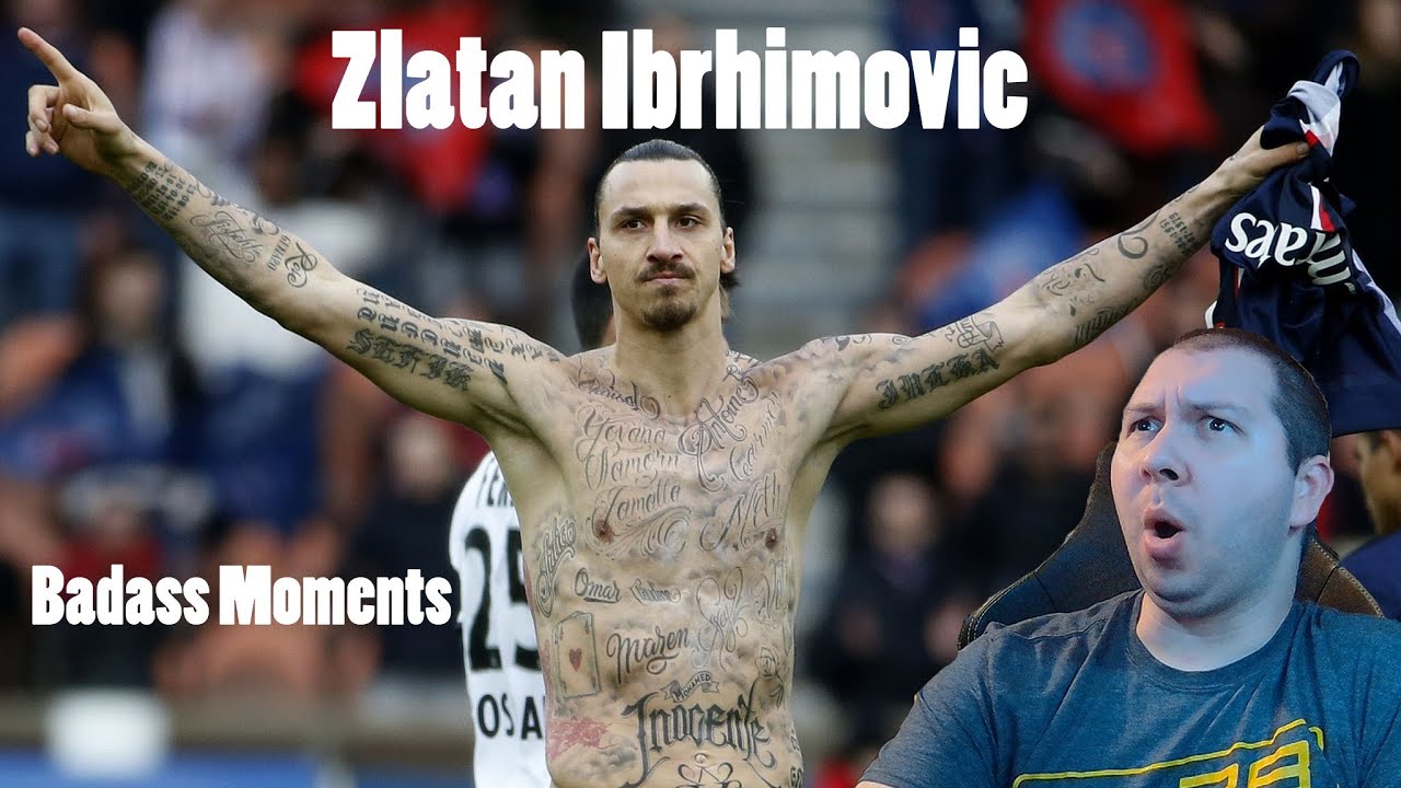 Badass Zlatan Ibrahimovic Moments Reaction