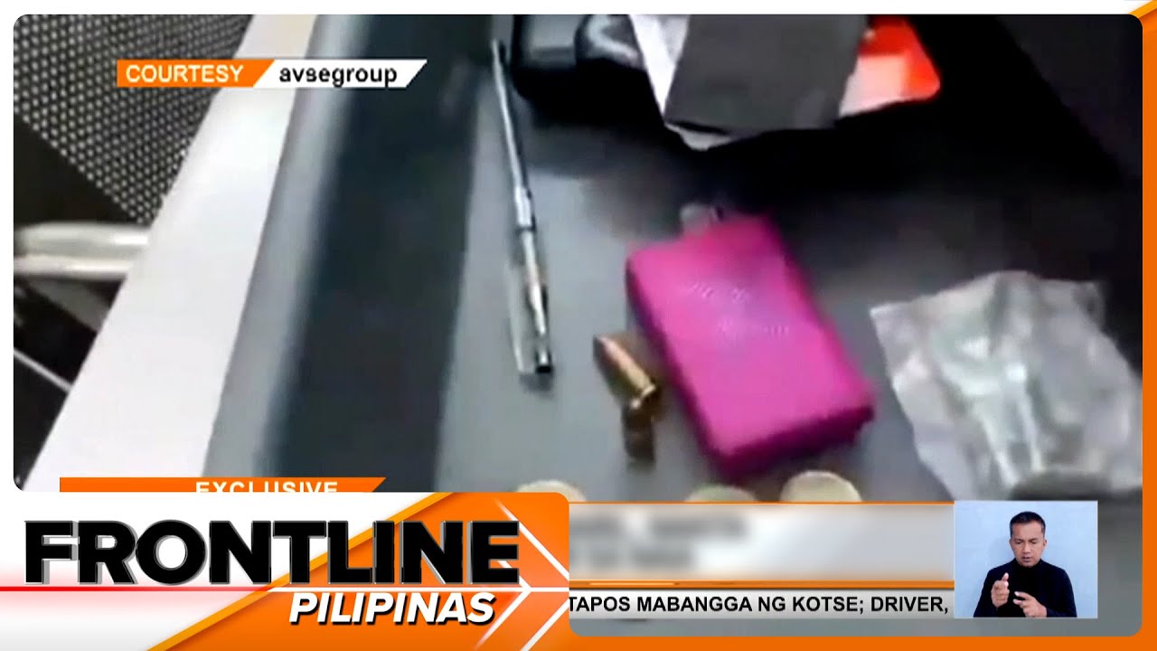 4 na bala ng baril, nakita sa bagahe ng OFW sa NAIA | Frontline Pilipinas
