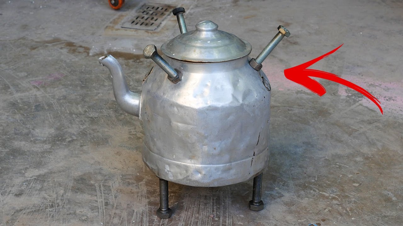 لا تتخلص من الغلاية القديمة فكرة رائعة لاستخدامه = OMG! AMAZING IDEA