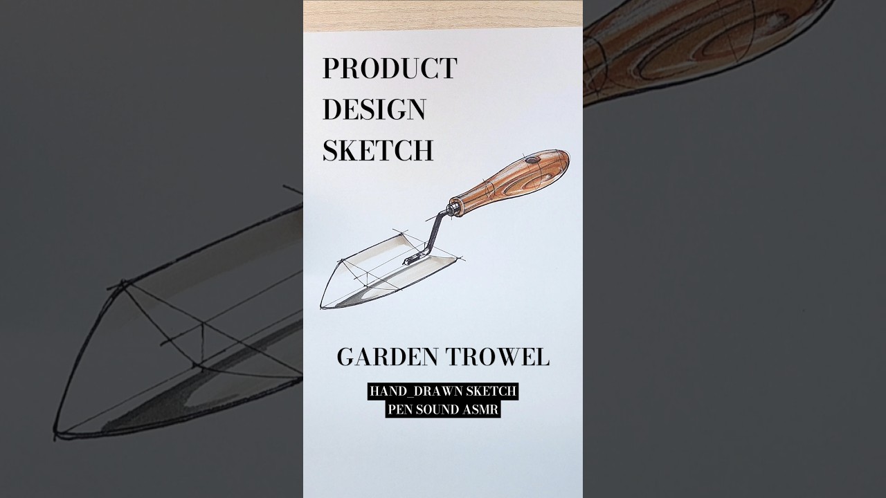 Product sketch 'Trowel' #shorts