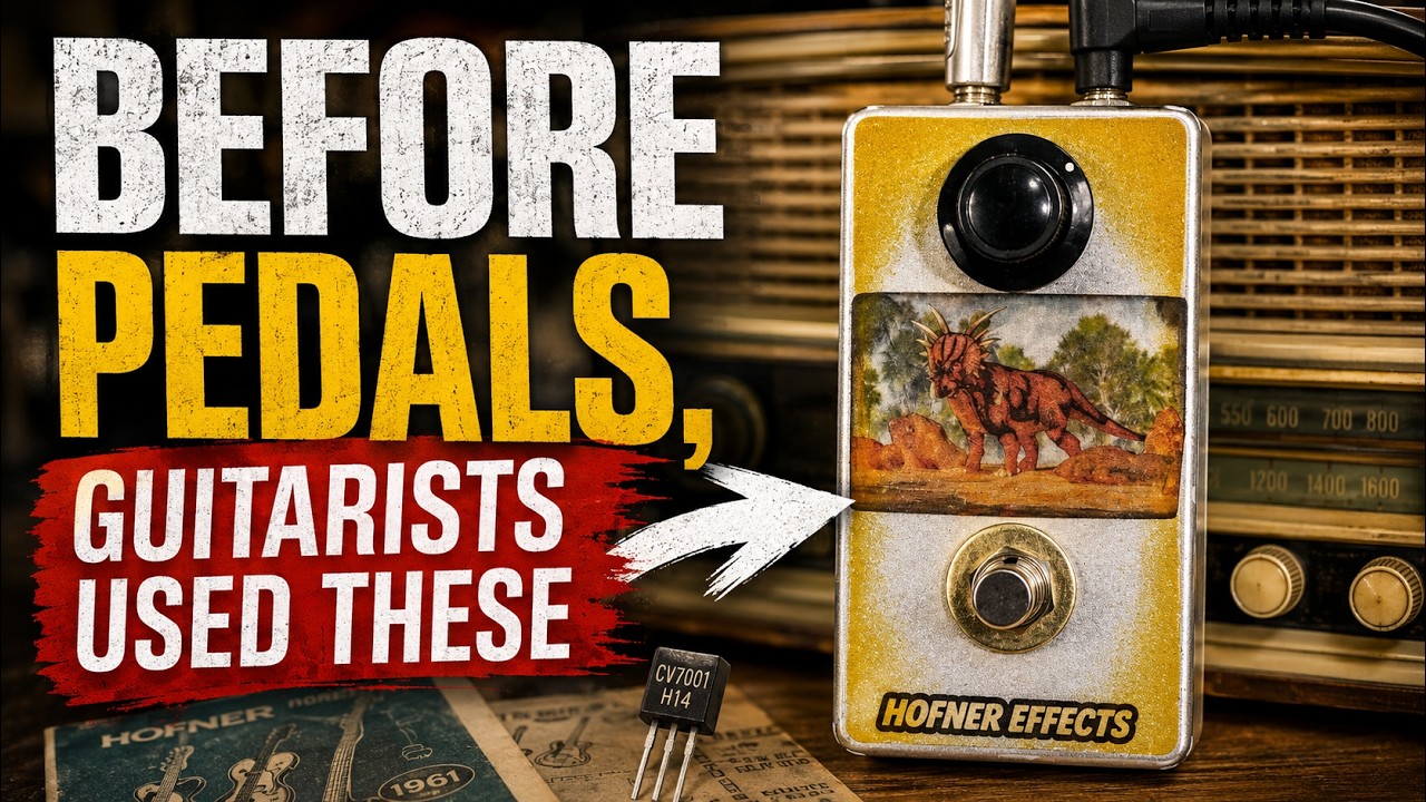 Before Pedals, Guitarists Used These
