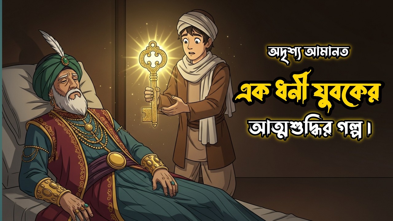 অদৃশ্য আমানত । এক ধনী যুবকের আত্মশুদ্ধির গল্প । Islamic Golper Asor