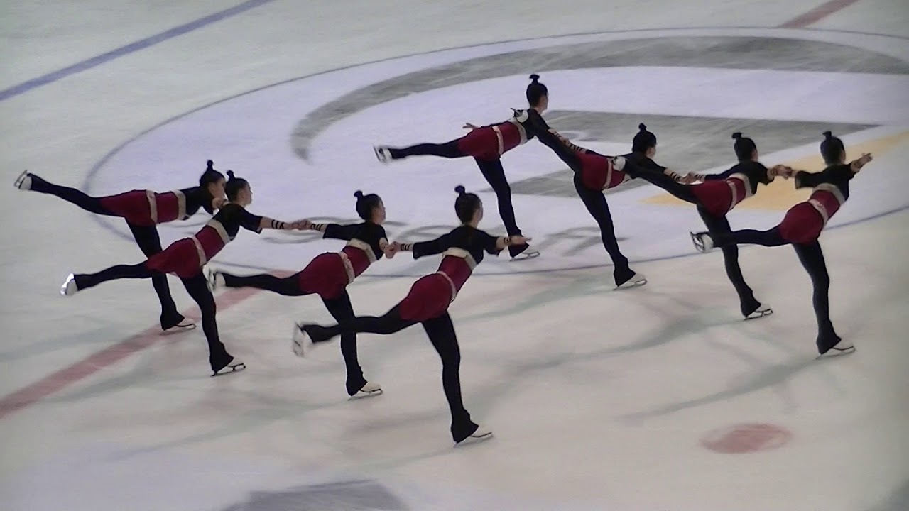 French Cup 2019:Team Jeanne D'Arc (France), junior programme court