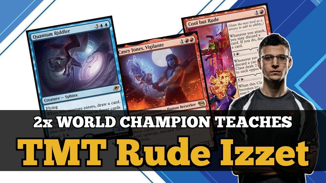 How to Play Cool Looting (Deck Building & Gameplay) | TMT Rude Izzet | Standard Bo3 | MTG Arena