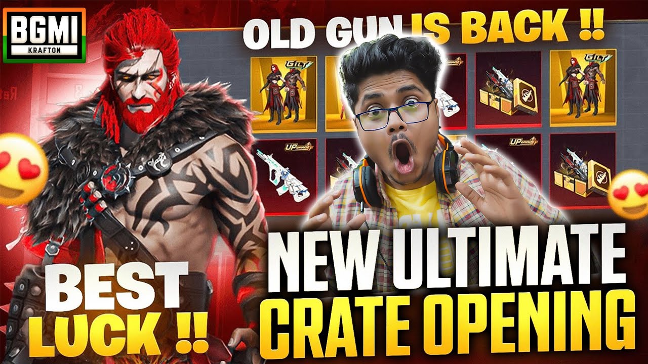 NEW ULTIMATE SET WITH LEVEL 7 AUG SKIN CRATE OPENING BGMI - 10 UC SUPER LUCK | Faroff BGMI