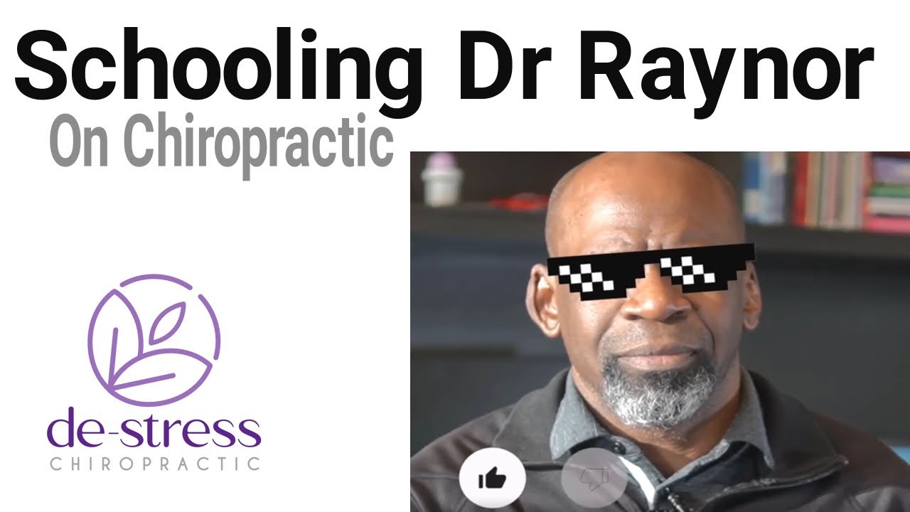 Schooling Dr Chris Raynor on Chiropractic-Part 1 | Dr Raynor is NO CHIROPACTIC EXPERT