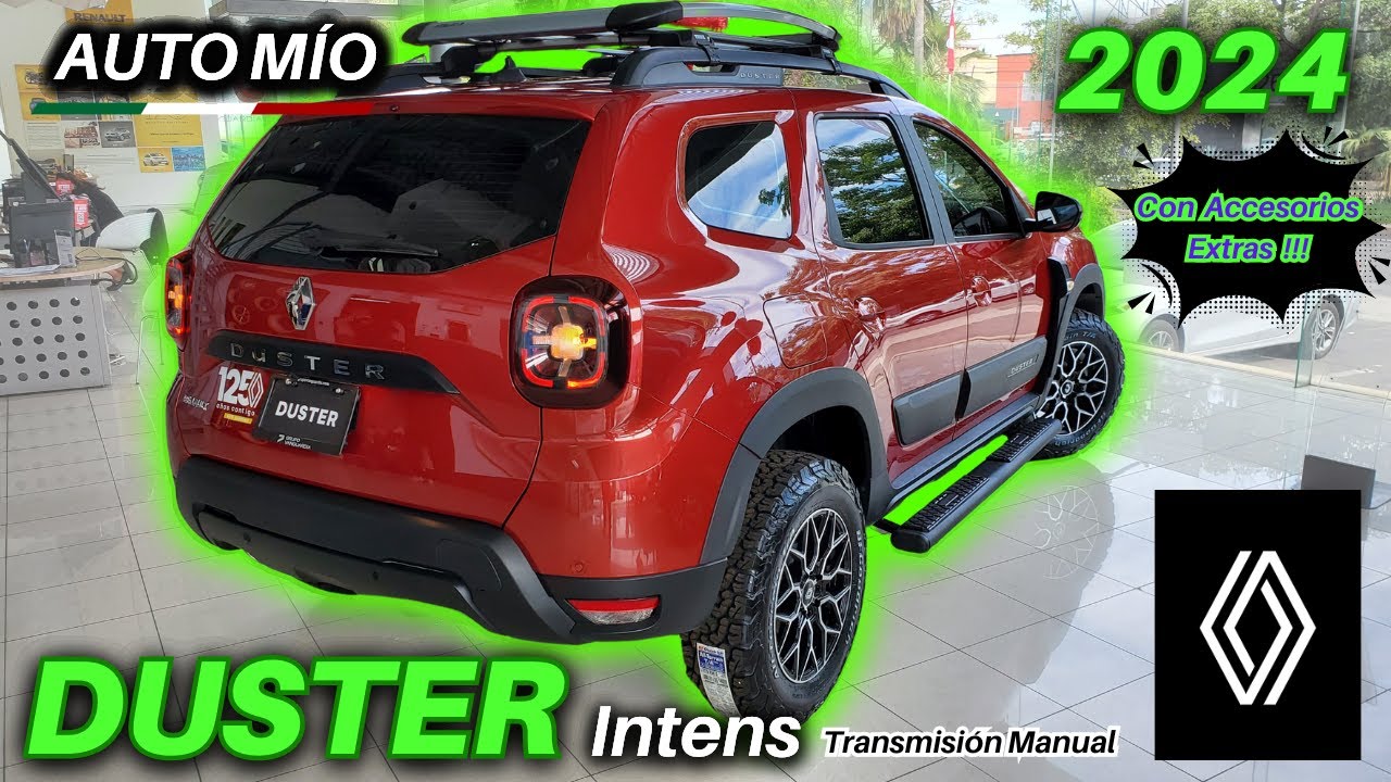 RENAULT DUSTER INTENS TM 2024 con equipo EXTRA 🤩 ficha técnica $ #renaultduster #duster #duster2024