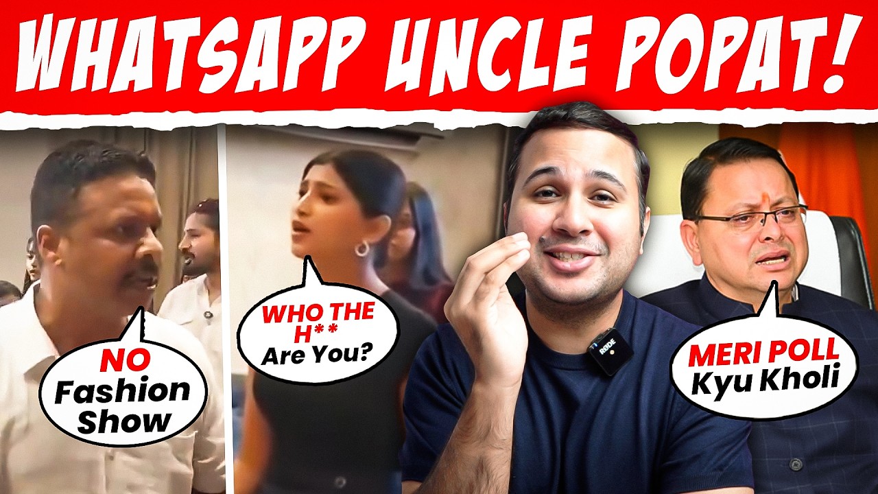 Rishikesh WhatsApp Uncle Disrupting Fashion Show