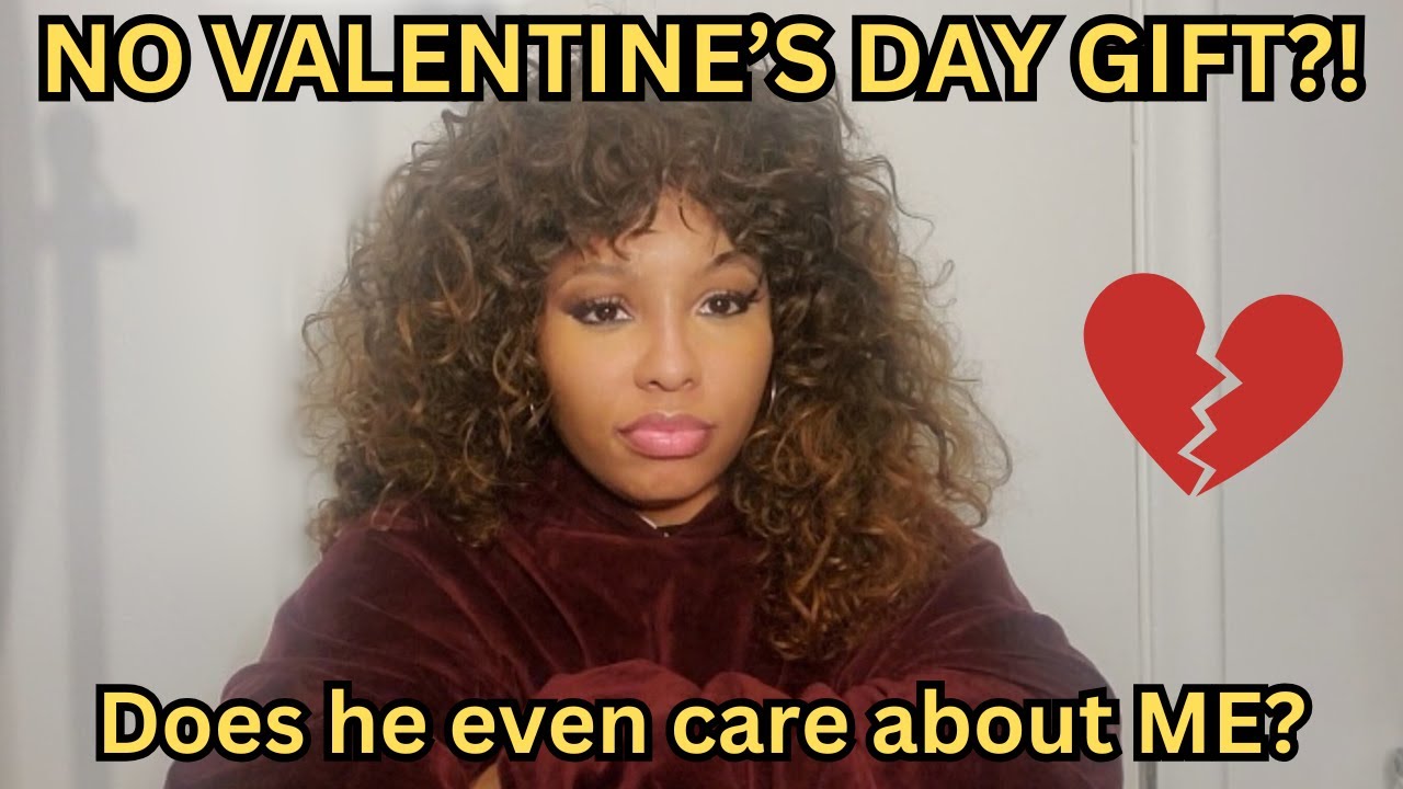 He didn't get me anything for Valentine's Day.... AND I'M PISSED!!
