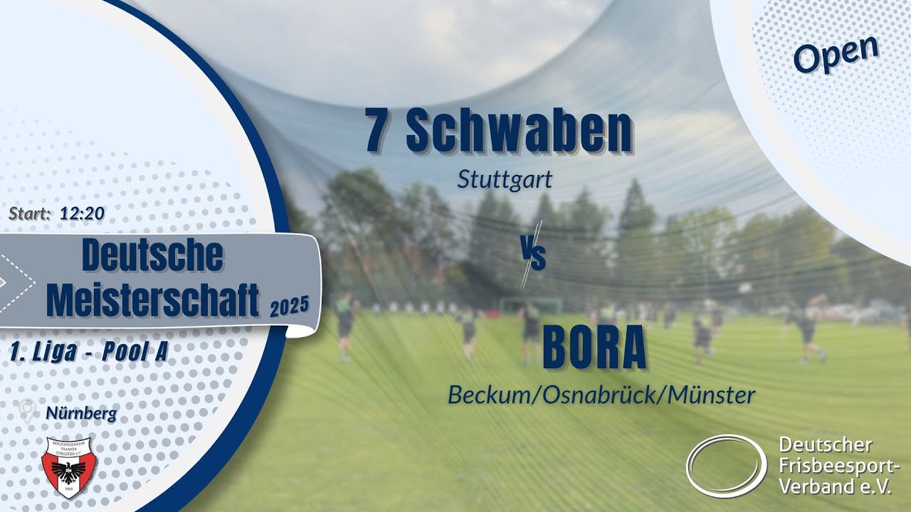 Open-DM 2025 | BORA vs. 7 Schwaben