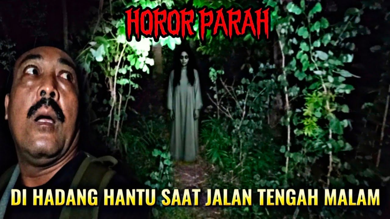 CAMPING HOROR: LARI PANIK...! DI IKUTI HANTU MISTERIUS SAAT JALAN SENDIRIAN DI HUTAN