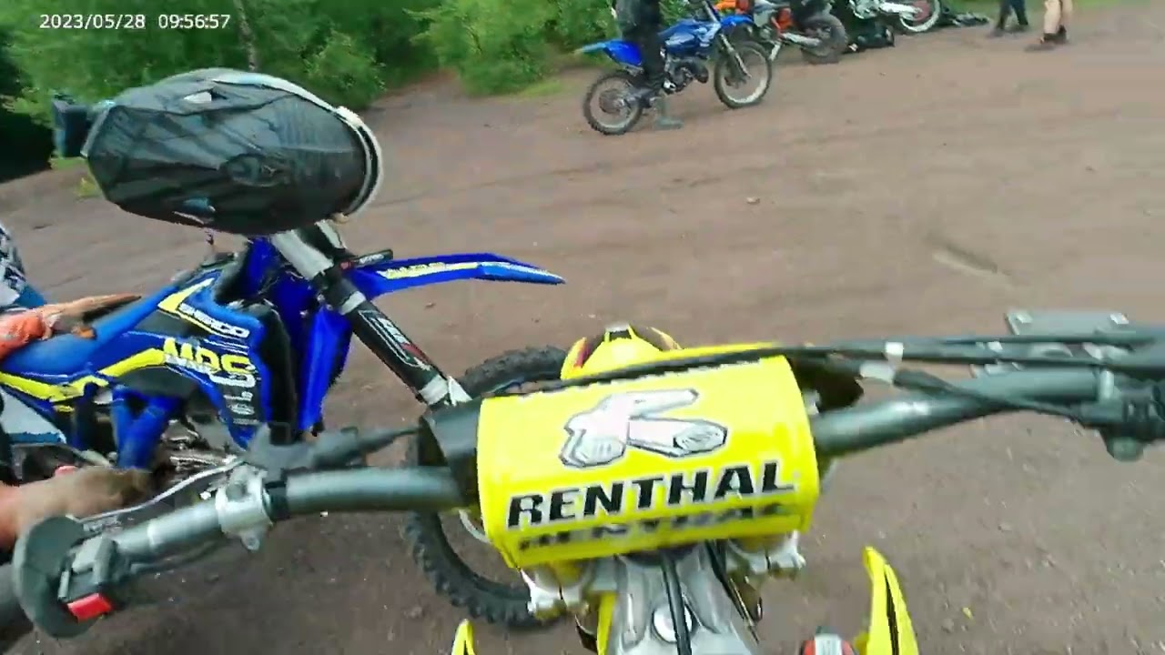 rmz250 Broxburn Bing test ride, @scotsman79 sherco300 gasket issues