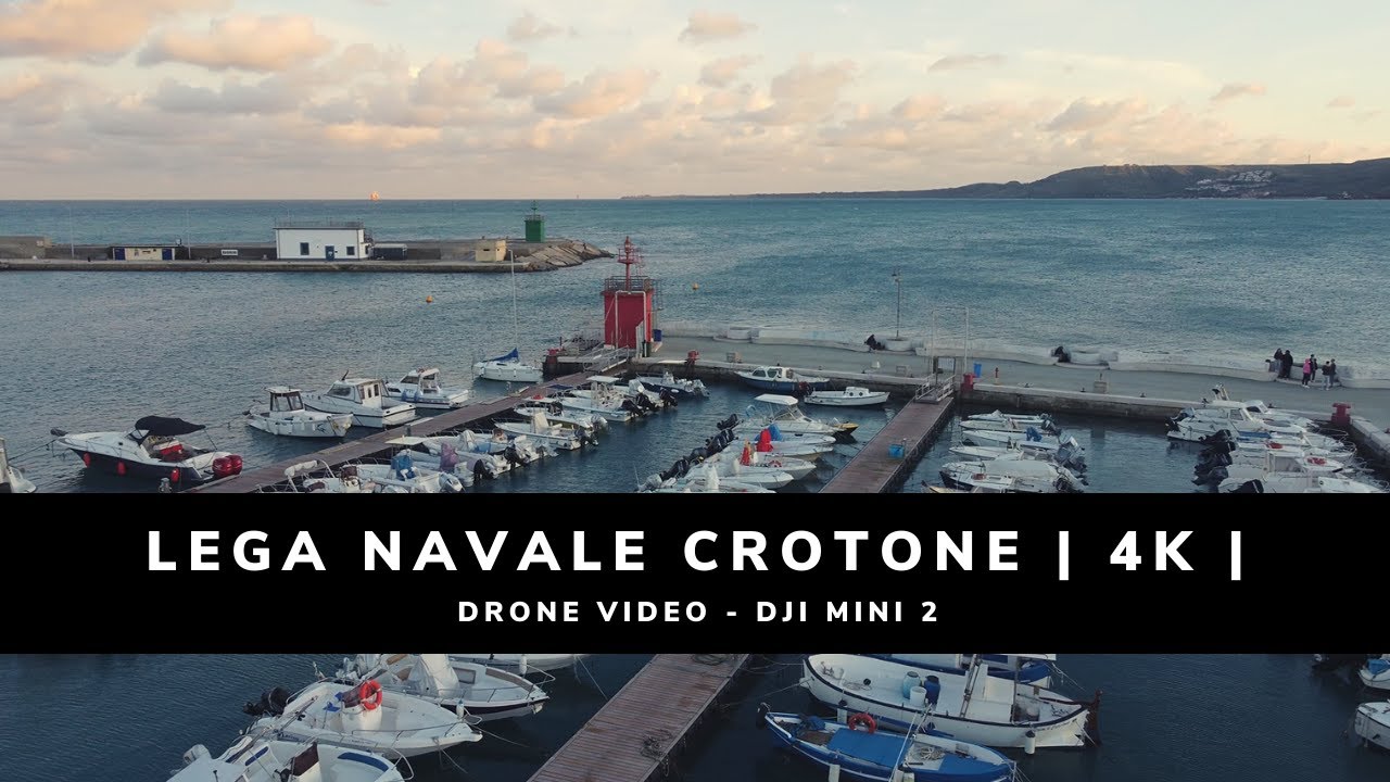 Lega navale Crotone | Relaxing video | DJI Mini 2 Cinematic 4K | Flying video