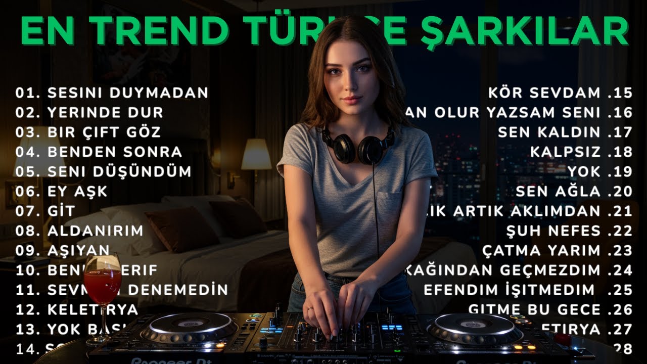 2025'teki En Pop&uuml;ler T&uuml;rk&ccedil;e Remix'ler