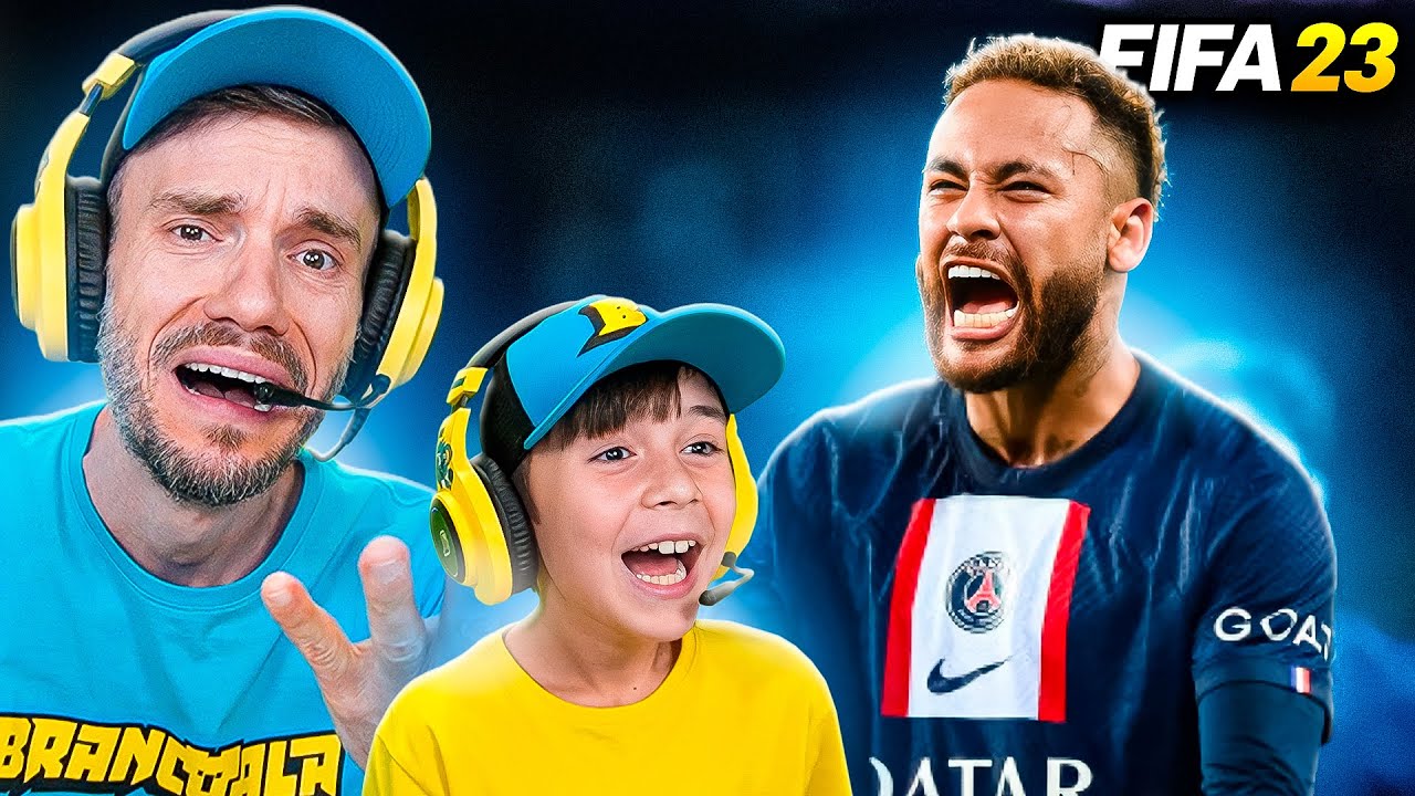 PRIMEIRA VEZ JOGANDO CONTRA O MARCOS NO FIFA - Brancoala Games