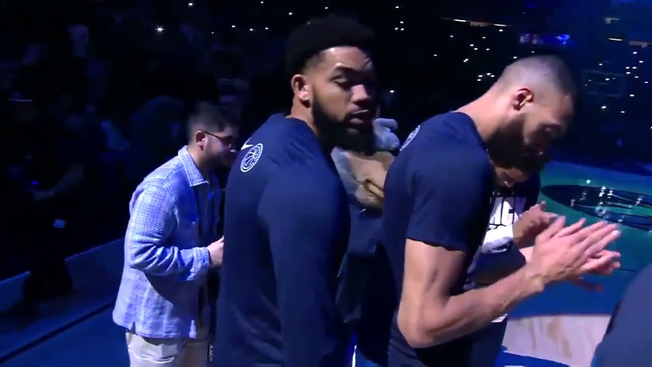 Minnesota Timberwolves Starting Lineup Intro 2024 - Wolves Official Players Introduction