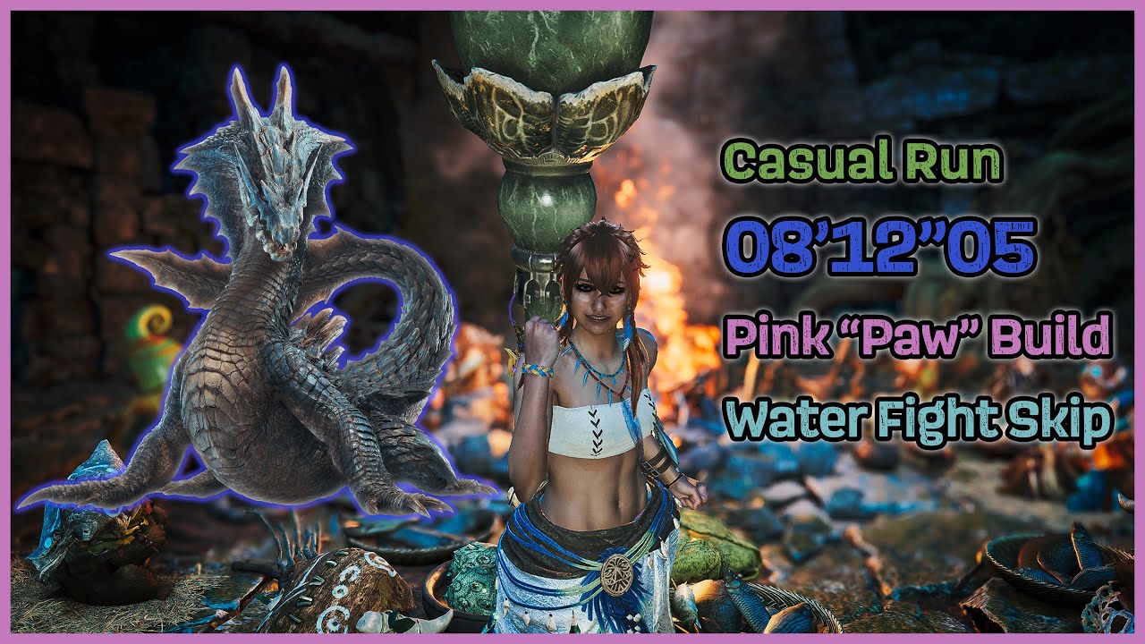 Monster Hunter Wilds: Hunting Horn Tempered Lagiacrus Casual Run 08'12"05