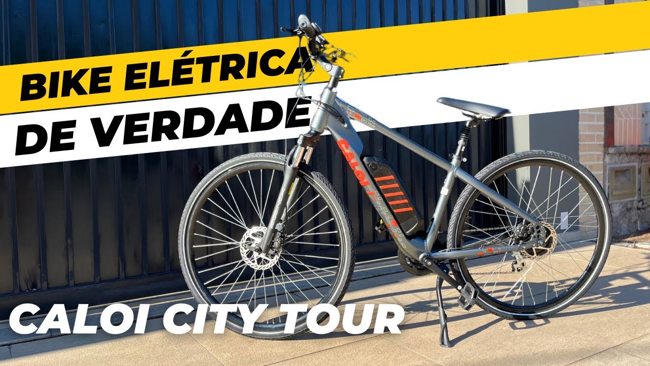 Bicicleta Elétrica Caloi City Tour Aro 700