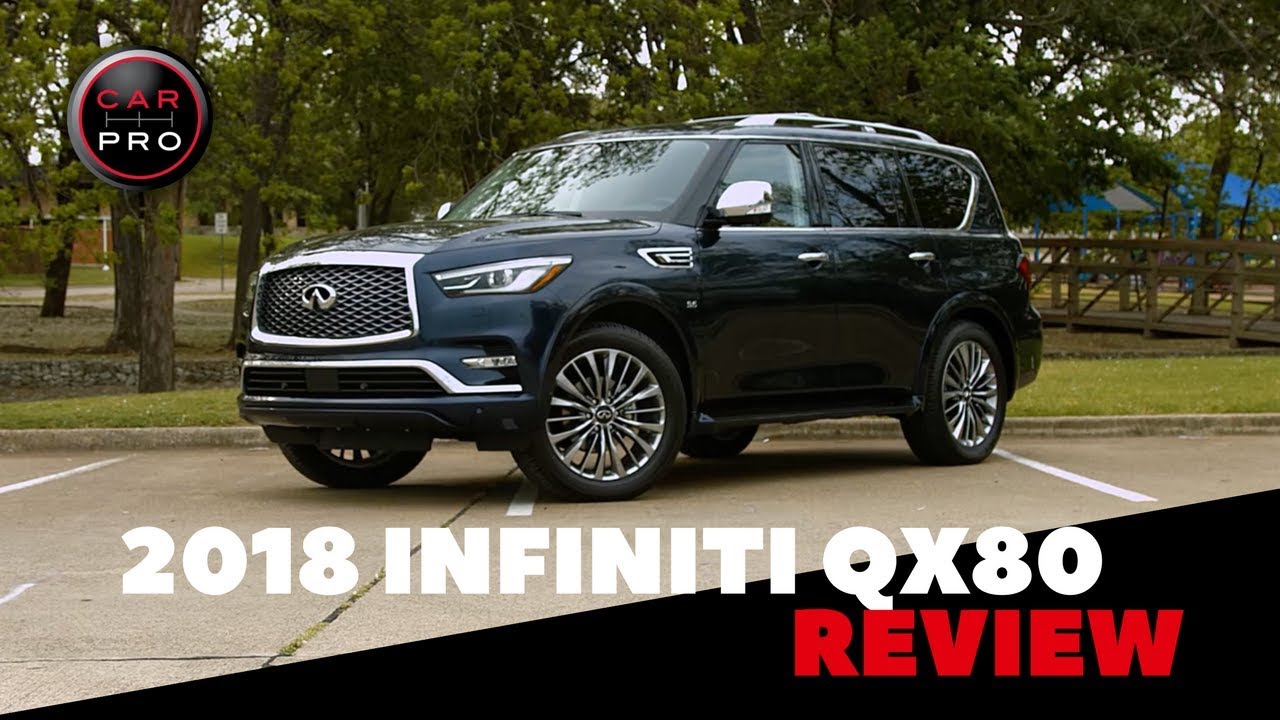 2018 Infiniti QX80 AWD Test Drive