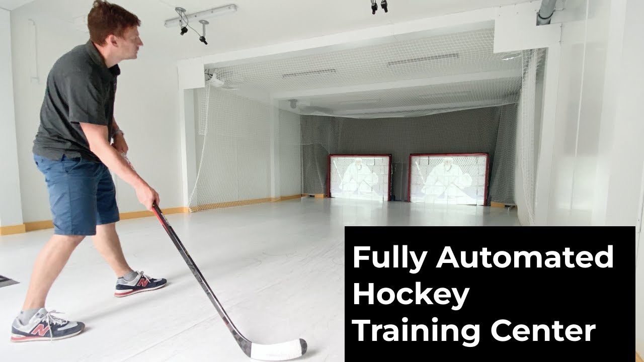 Automatic modular Hockey Training center in Lausanne, Switzerland