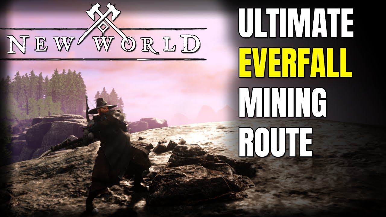 New World - Best Everfall Iron & Silver Mining Route
