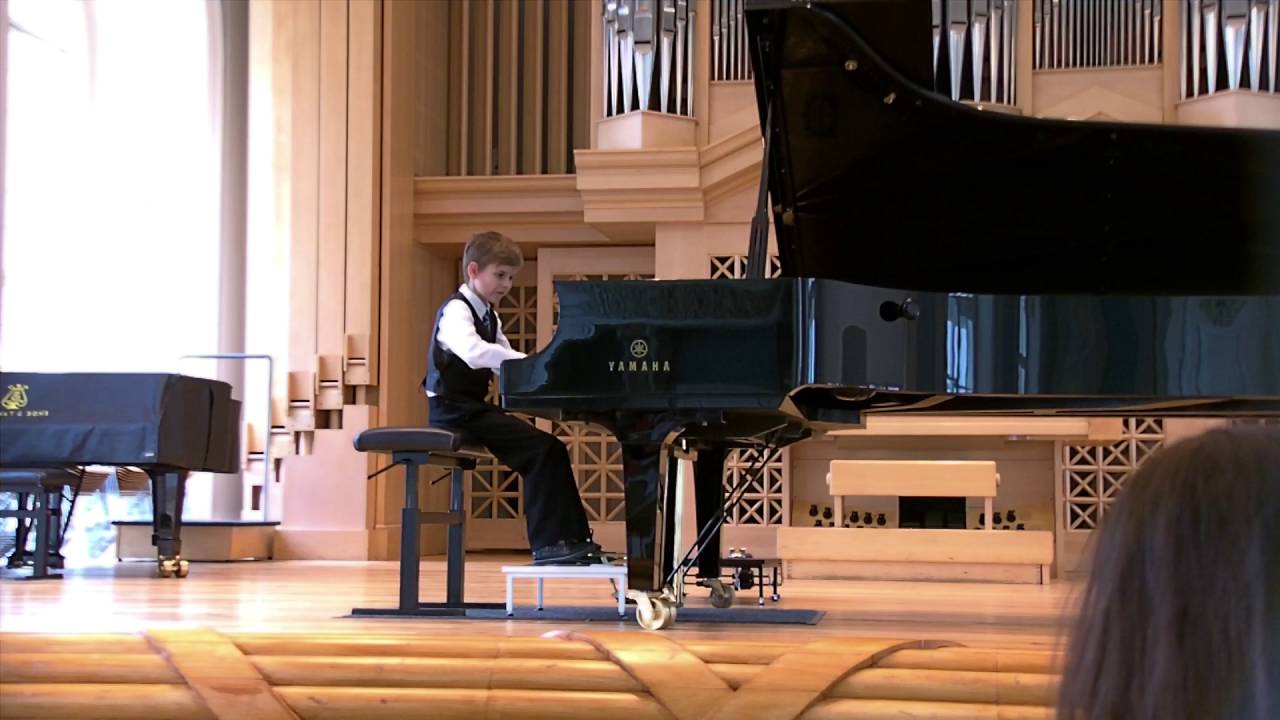 Denis Stefanov 8 let, Prague junior Note 2016