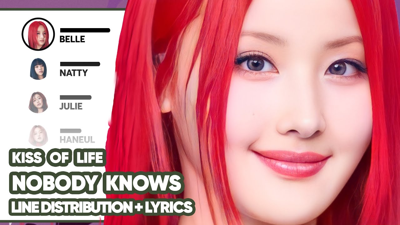 KISS OF LIFE - Nobody Knows (Line Distribution with Lyrics)
