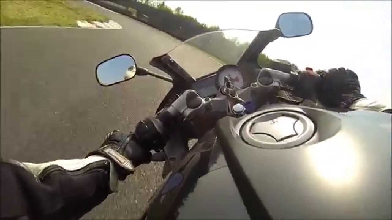 Tor Radom 7.09.2014 Crash Yamaha yzf r125 track