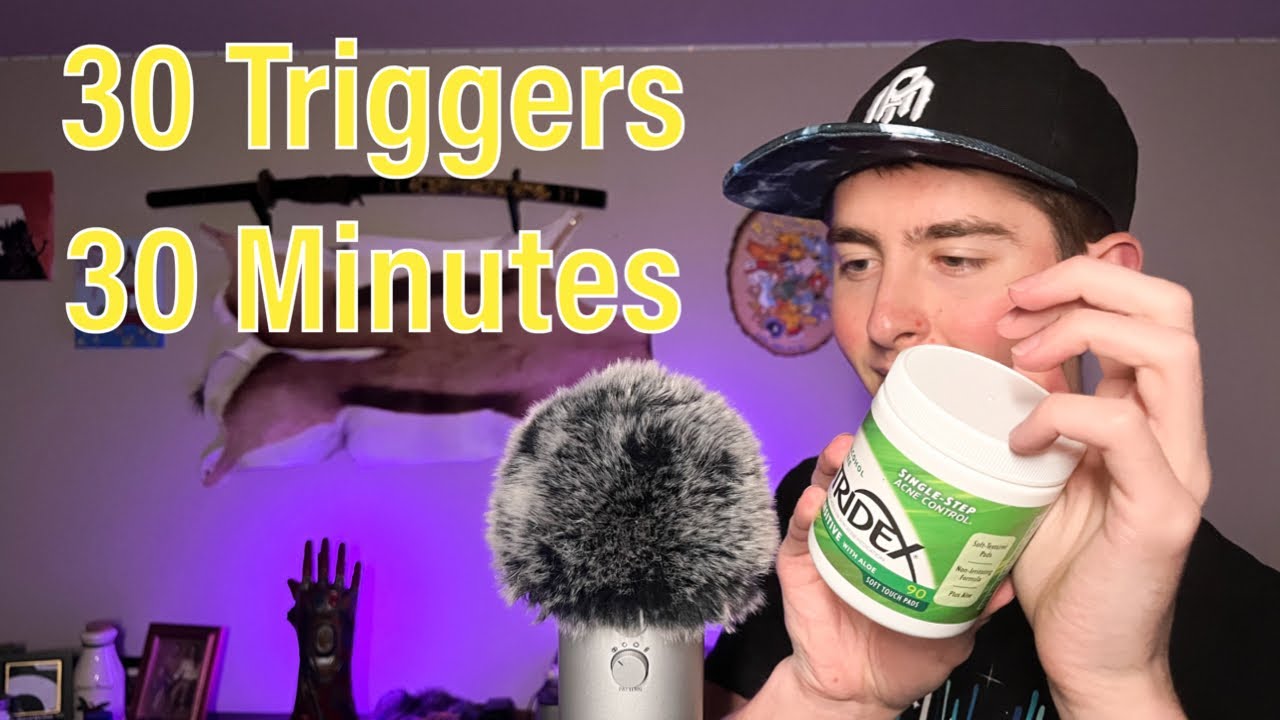 ASMR 30 Triggers in 30 Minutes | 30k Subscriber Special