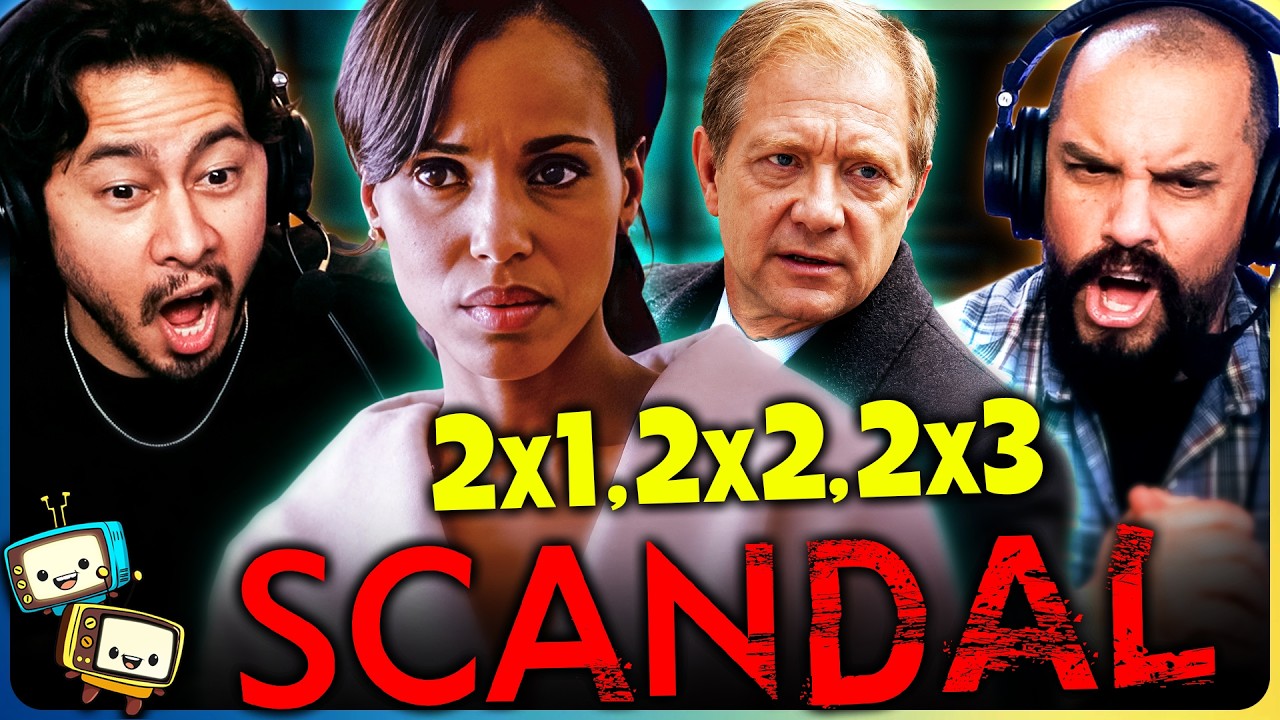 SCANDAL 2x1, 2x2 & 2x3 Reaction! | Kerry Washington | Shonda Rhimes