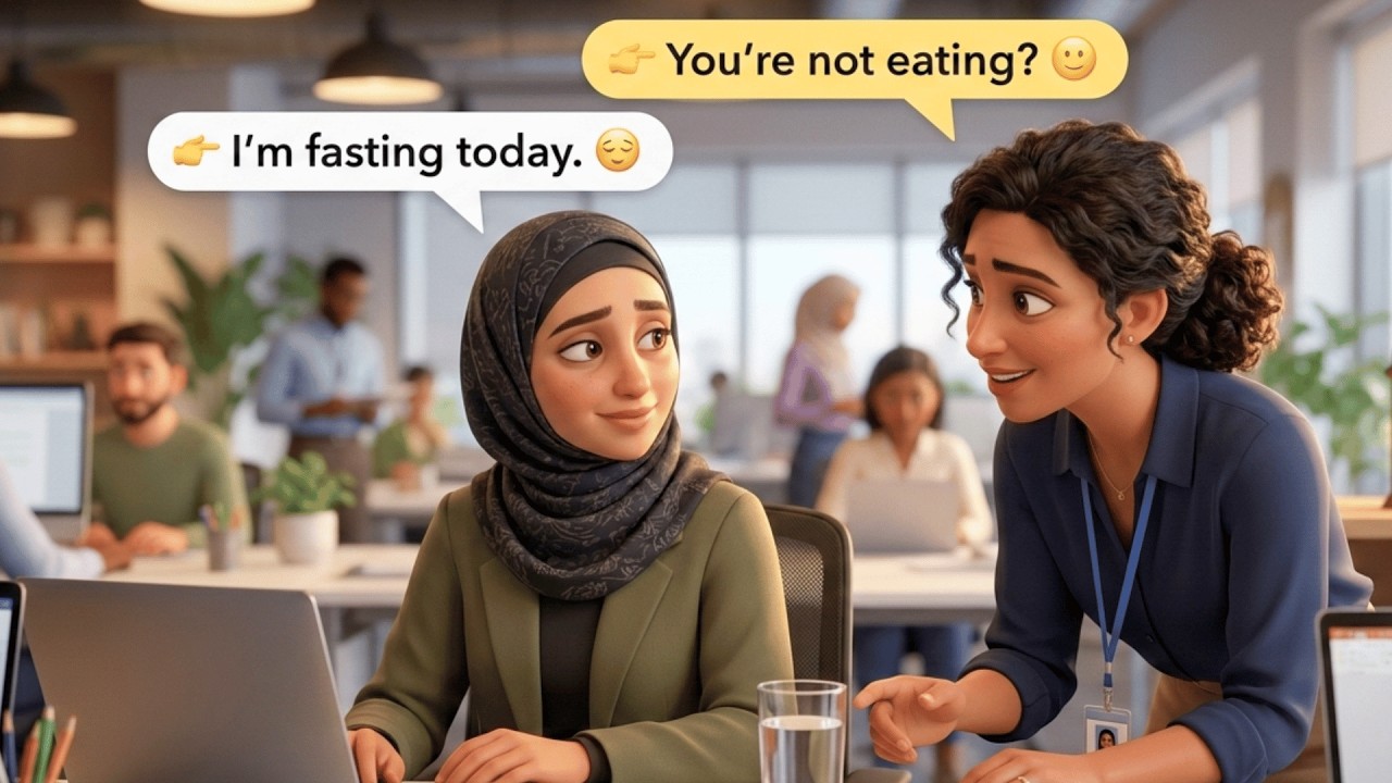 10 English Daily Life Conversations for Ramadan | Easy English Listening Practice (A2 Level)