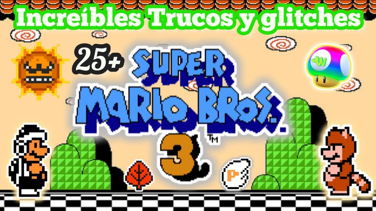 Trucos y glitches de super mario bros 3 NES #retrogaming