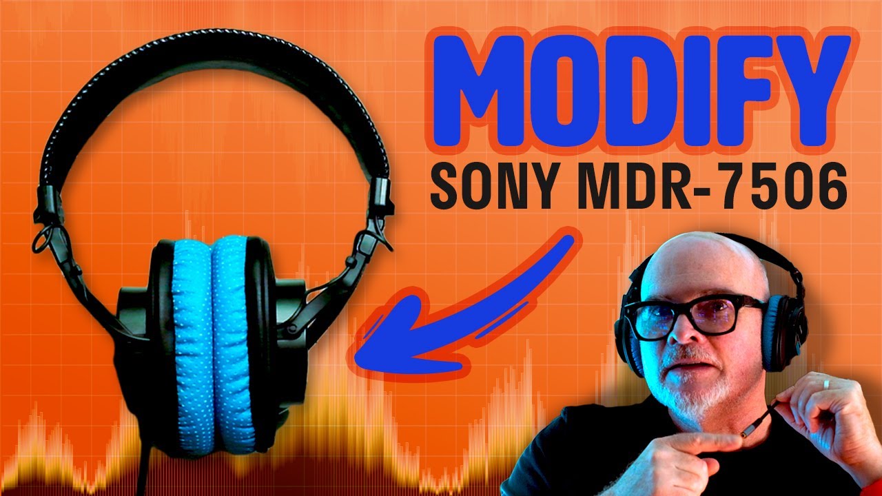 Modify your Sony MDR-7506 headphones