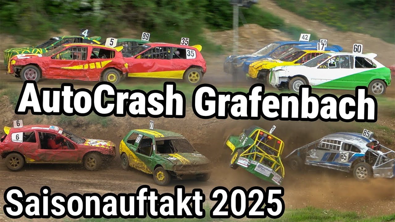 AutoCrash Grafenbach Saisonauftakt 2025 Highlights