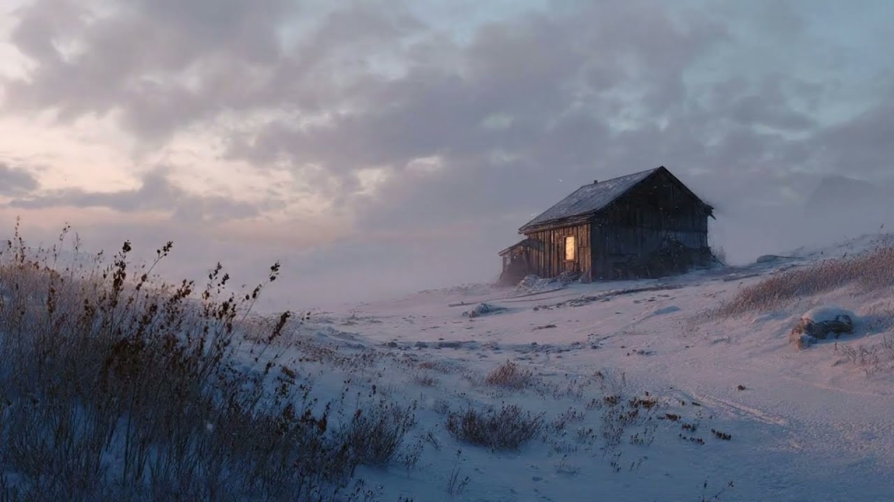 Snowy Haven's Glow ❄️ Peaceful Winter Classical Music (1 Hour)