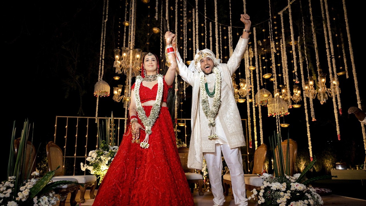 Luxury Indian Wedding Film | Drishti & Arjun | Tales By The Tides | Destination Wedding