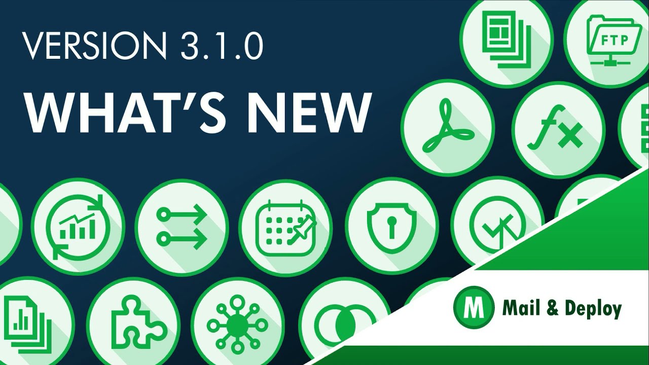 New Software Release I Version 3.1.0