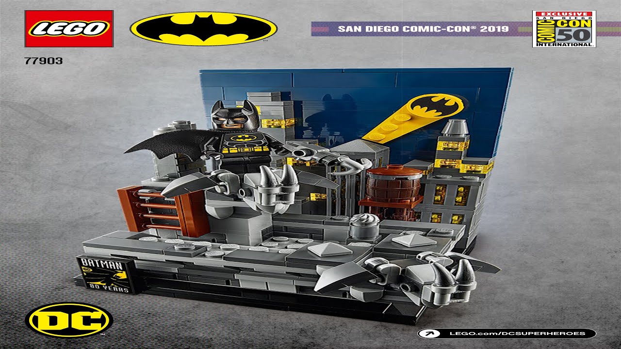 LEGO instructions - Promotional - 77903 - The Dark Knight of Gotham City