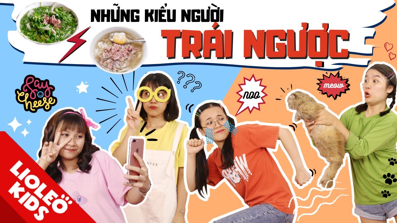 Các cặp đôi TRÁI NGƯỢC điển hình!! Não 