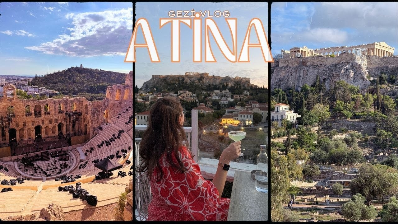 Acropolis Manzaralı Günler | Atina'da Zaman Yolculuğuna Çıktık: Birlikte Gezelim,Yiyelim,İçelim 🇬🇷