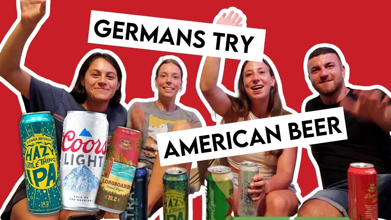 German Tries American Beer (Blind Taste Test)