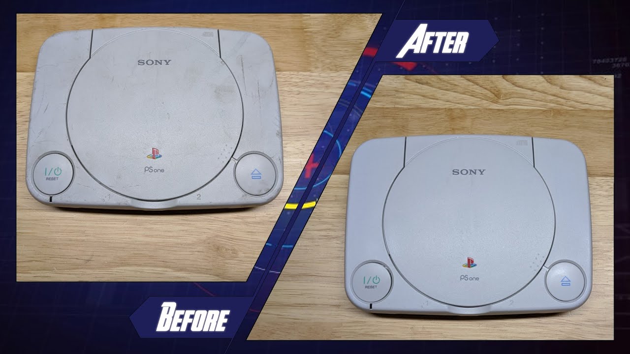 Очистка и восстановление консоли Sony PSone за 5 долларов ⚒ TRU исправляет ASMR