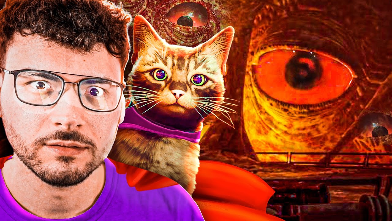 MONSTER AUGE 👁 vs. BABY KATZE 🐈 (Stray)