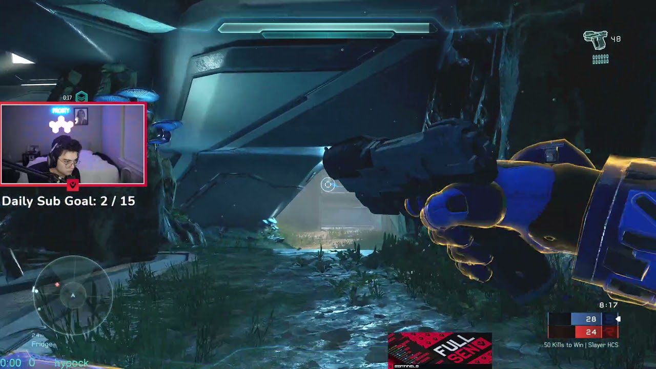 OVER HALF MY TEAMS KILLS w/ 74% accuracy - HALO 5 CHAMPION GAMEPLAY