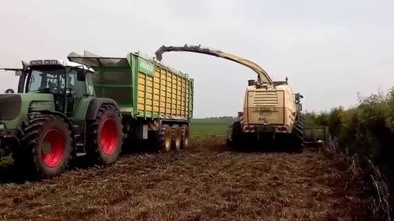 Wildpflanzenernte f&uuml;r Biogasanlage
